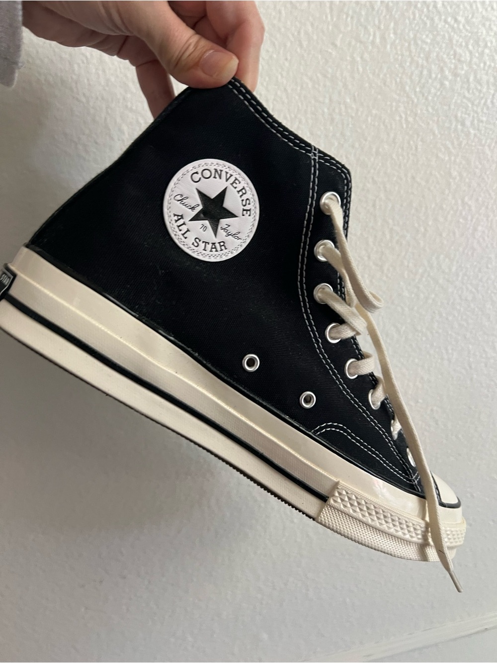 Converse Chuck Taylor All Star High Top Sneakers - Black & Cream